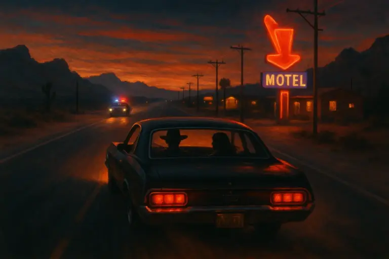 Duster 2025 Vintage Southwest Crime Scene