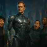 Murderbot TV Series Sci-Fi World with Alexander Skarsgård