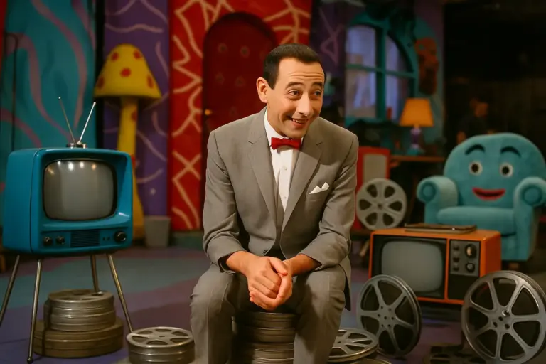 Paul Reubens as Pee-wee Herman Documentary Scene