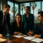 Suits L.A. Cast in Stylish Los Angeles Law Office