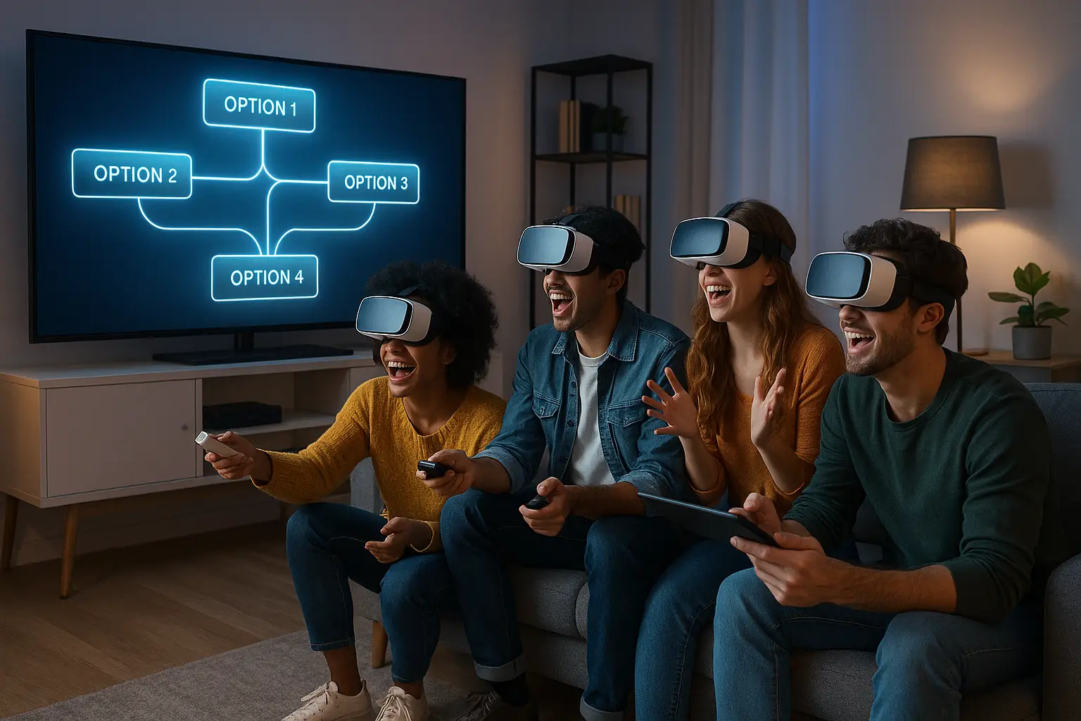 Viewers Experiencing Interactive TV and VR Spin-Offs