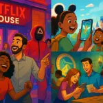 Immersive Experience: Netflix, Disney, and Paramount Pop-Ups